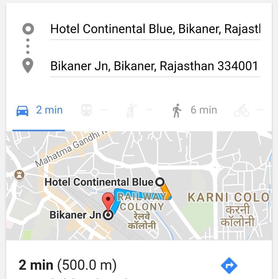 Hotel Continental Blue Bikaner Luaran gambar